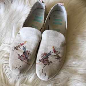 RARE Toms X Disney  Gus & Jaq Alpargata